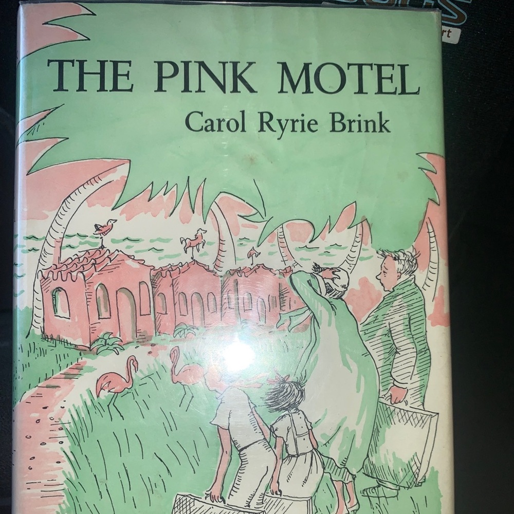 The Pink Motel by Carol Ryrie Brink 1959 Stated FIRST PRINTING Pristine